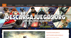 Desktop Screenshot of descargajuegos.org